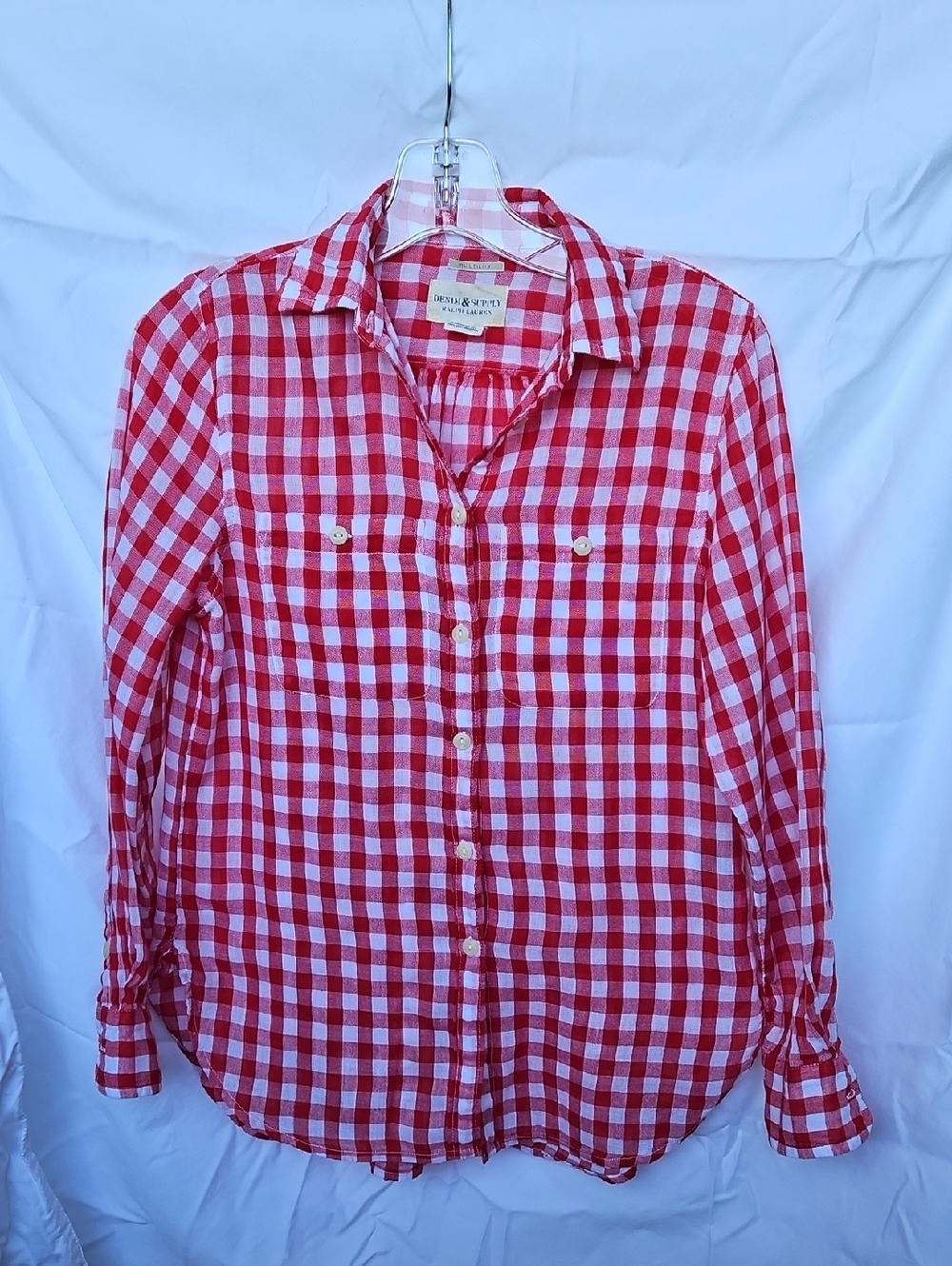 Denim & Supply Gingham Shirt XS
